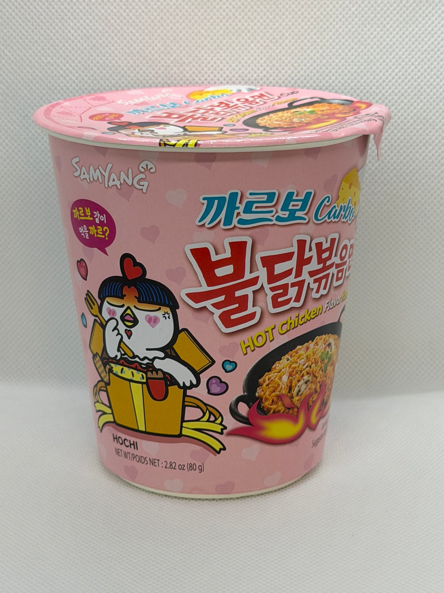 Samyang Buldak Carbonara Hot Chicken Flavour Ramen Cup – 80g